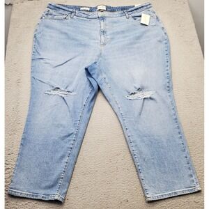 Universal Thread Jeans Womens 30 Blue Denim Comfort Stretch High Rise 90S Slim